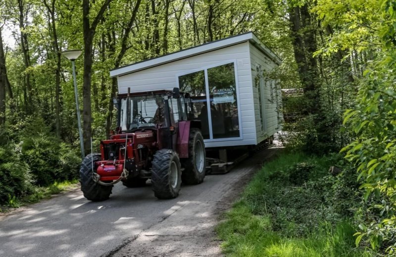 Einzug der Chalets bei Wedderbergen
