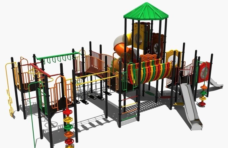 Nieuw speeltoestel camping wedderbergen